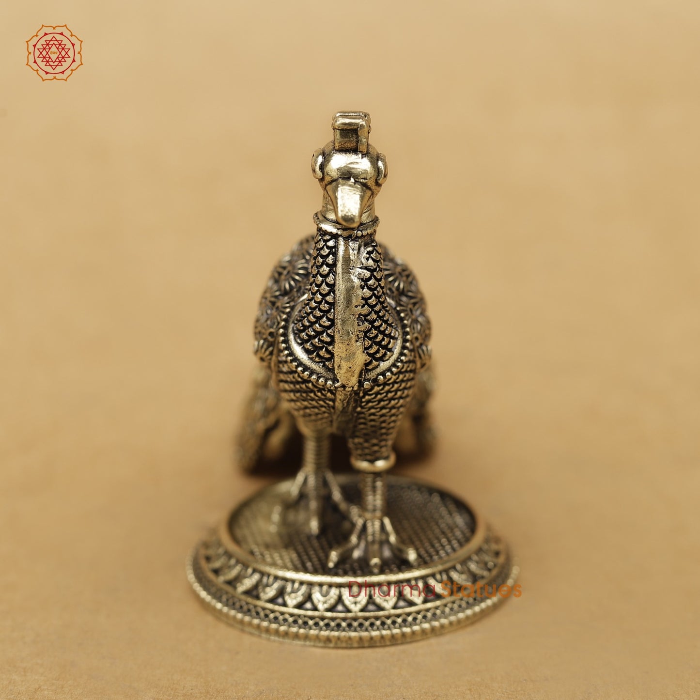 Brass Peacock Fine 3.5”