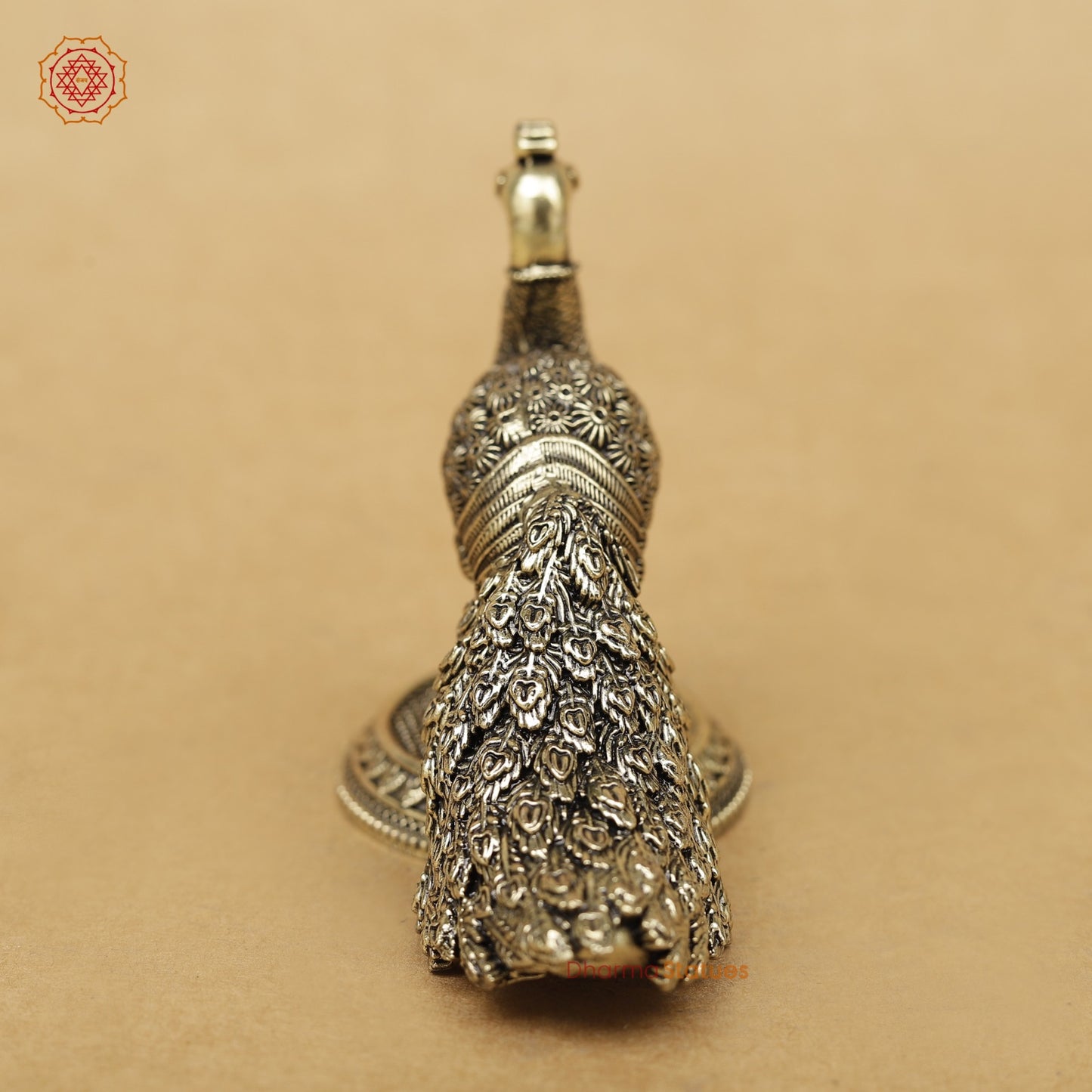 Brass Peacock Fine 3.5”
