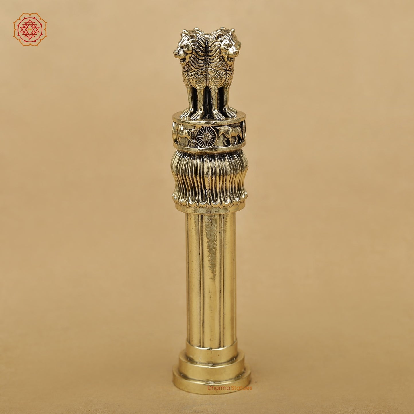Brass Ashok Stambh Fine 6”