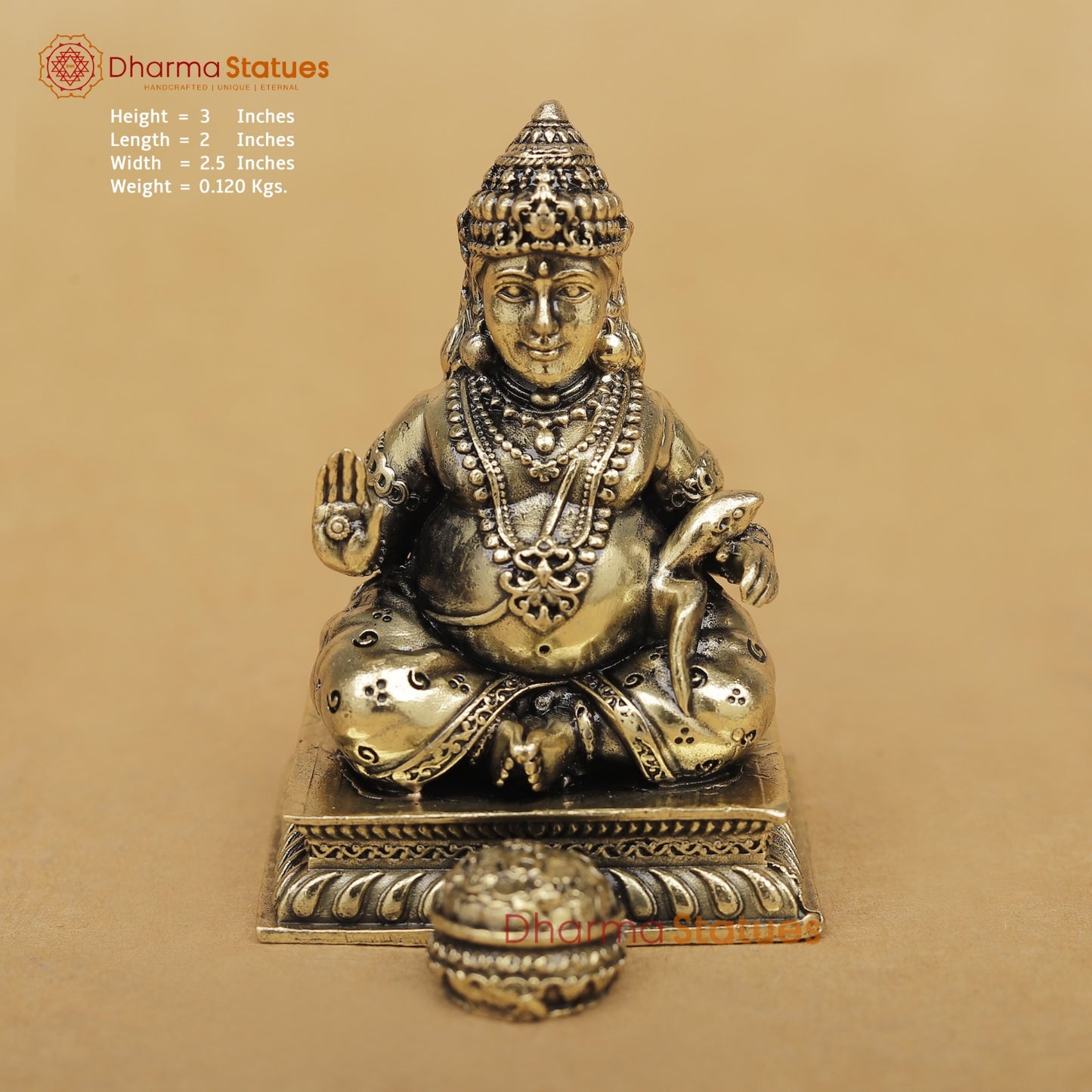 Brass Kuber fine 3”