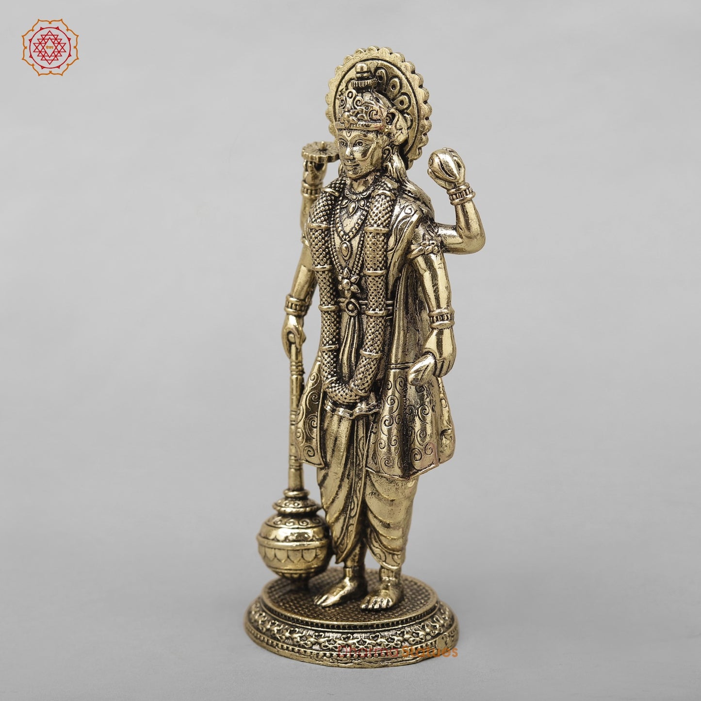 Brass Vishnu Fine 6”