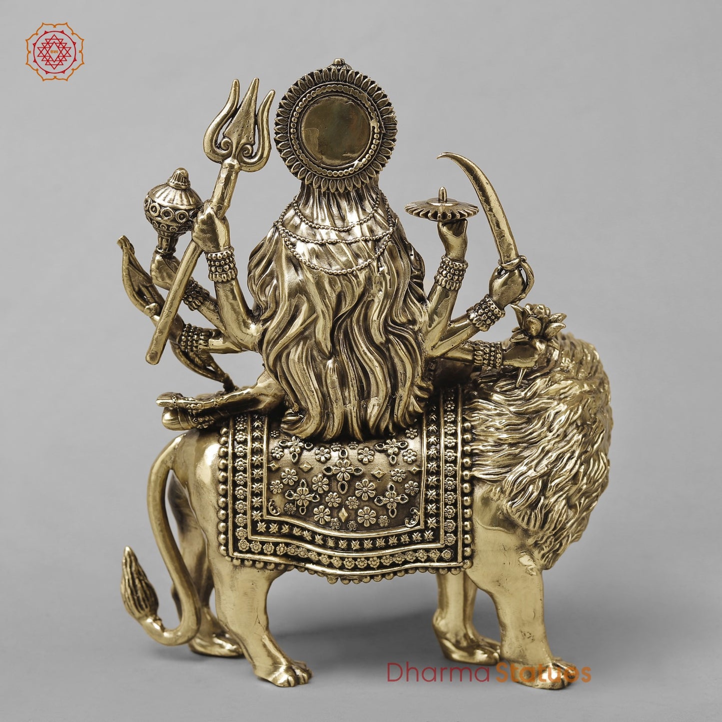 Brass Durga Fine 9.5”