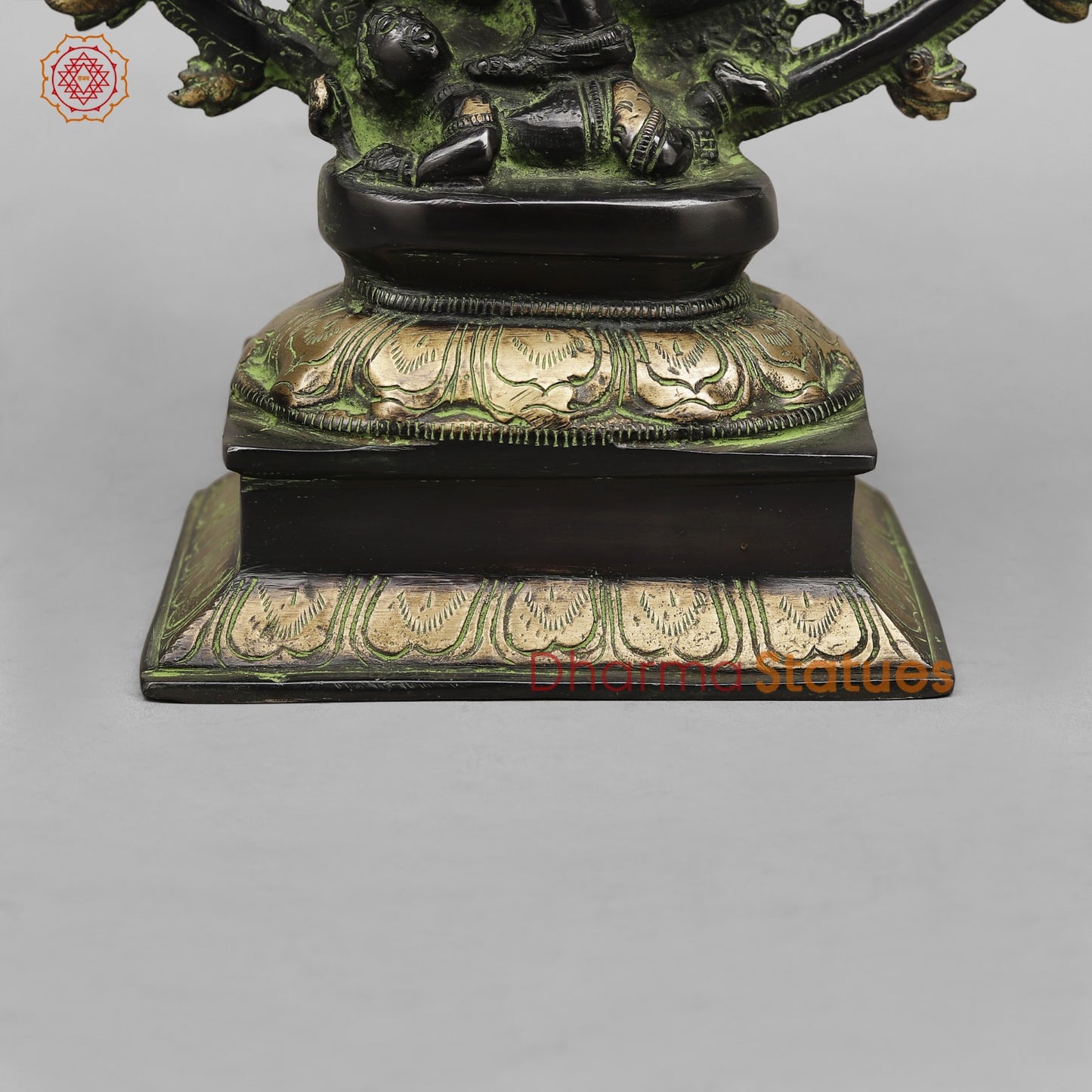 Brass Natraj fine ,Antique Black Finish 14”
