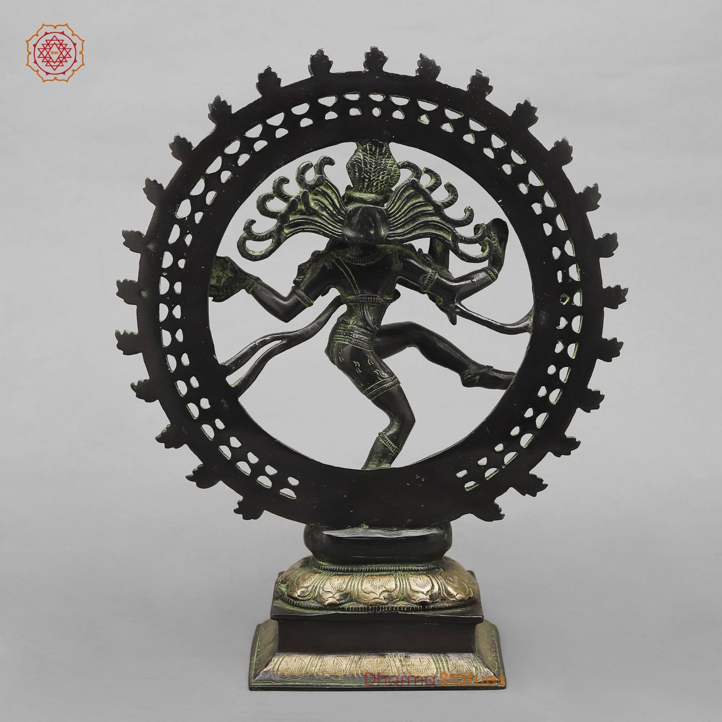 Brass Natraj fine ,Antique Black Finish 14”