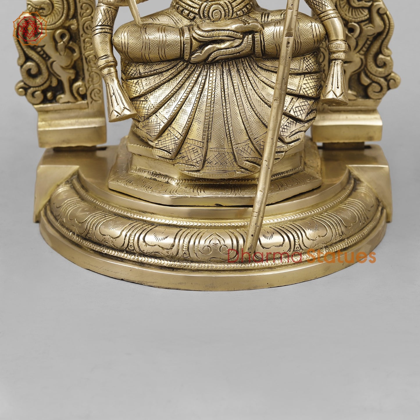 Brass Tripura Sundari (Rajarajeshwari) Fine,Smooth Finish 18”