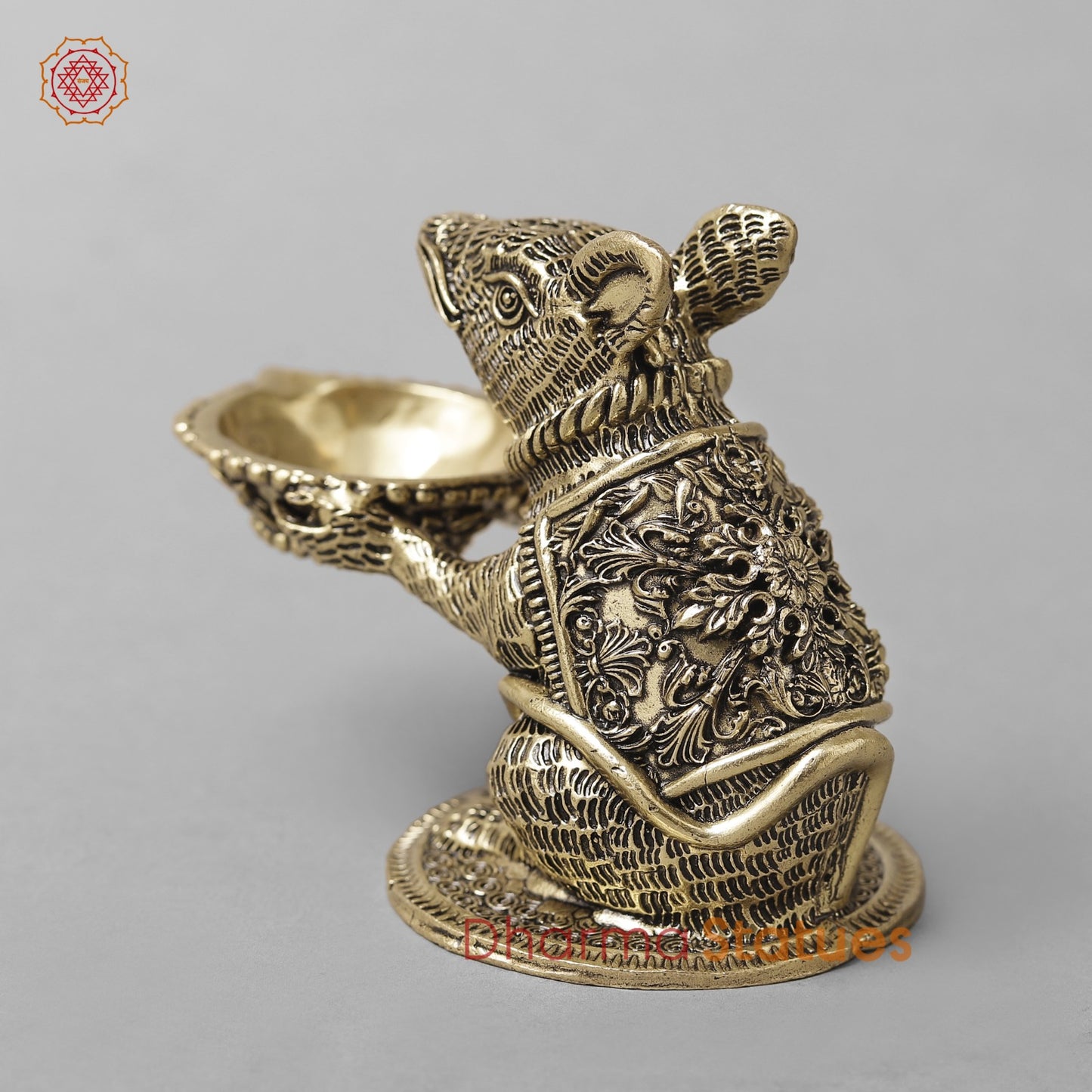 Brass Rat Diya Fine 3.5”