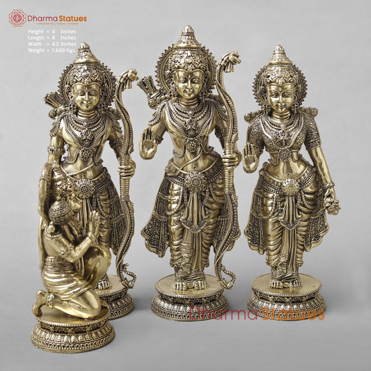 Brass Ram Darbar Fine 8”