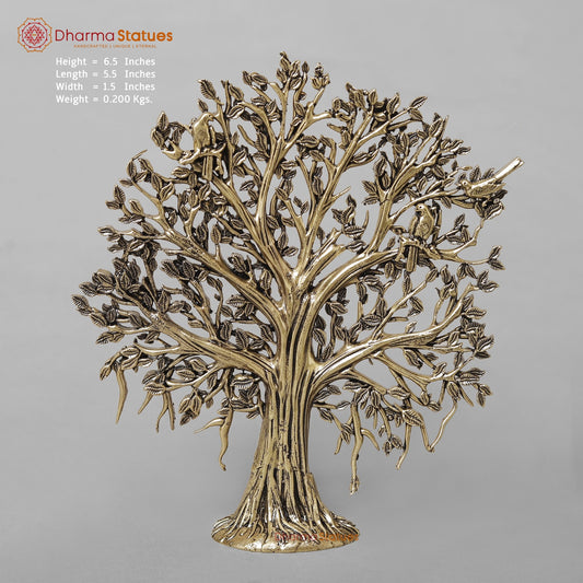 Brass Tree of Life Fine 6.5”