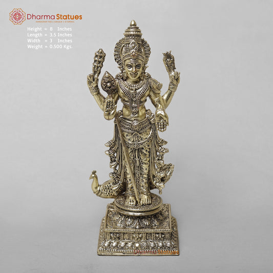 Brass Kartik Standing Fine 8”