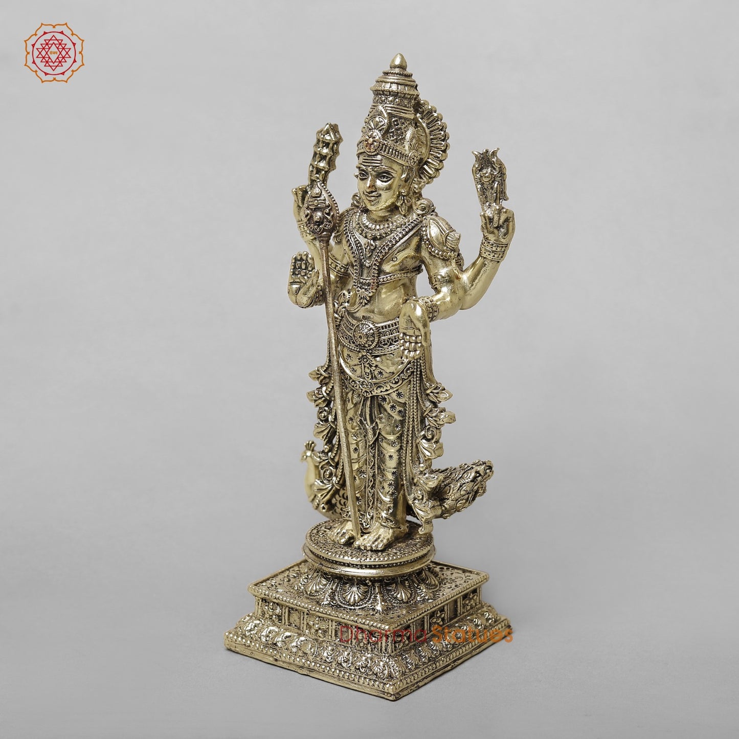 Brass Kartik Standing Fine 8”