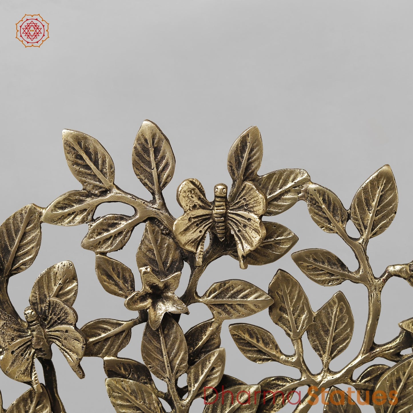 Brasa Tree Of Life (Kalpvriksh) Fine, Smooth Finish 13”