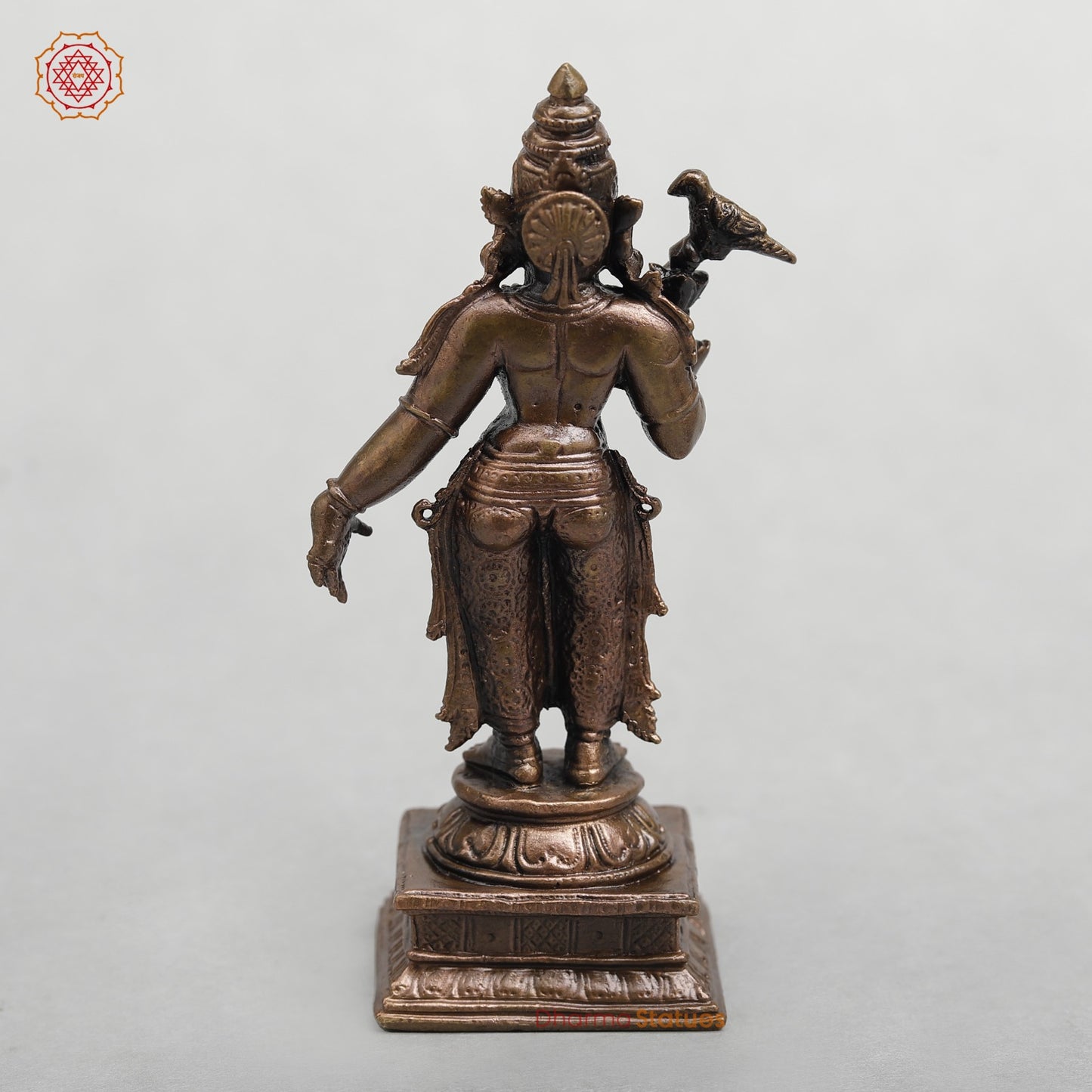 Copper Meenakshi Amman Standing Fine 4.5”