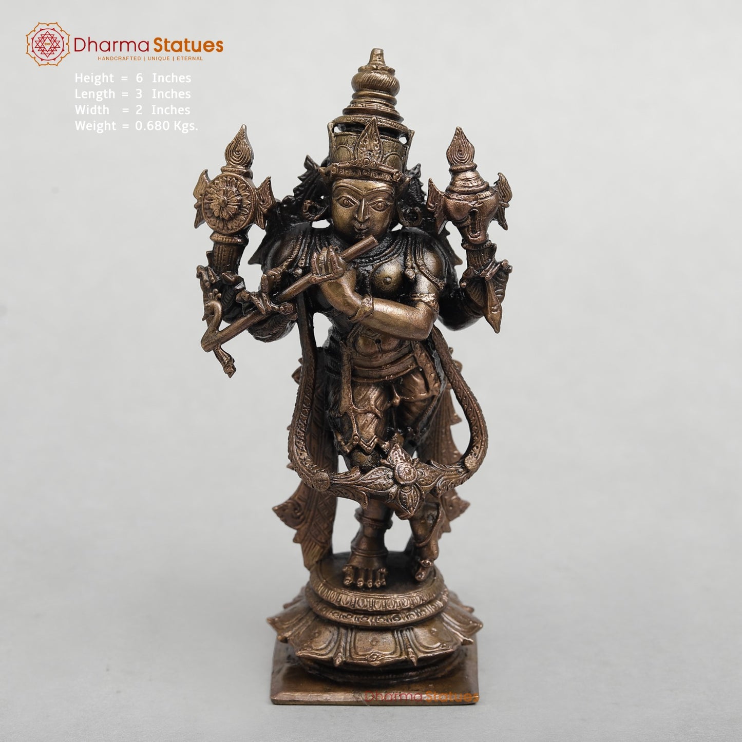 Copper Venugopal Krishna Fine 6”