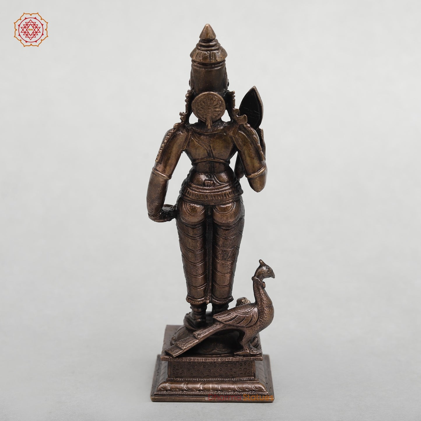 Copper Kartik (Murugan) Fine 6”