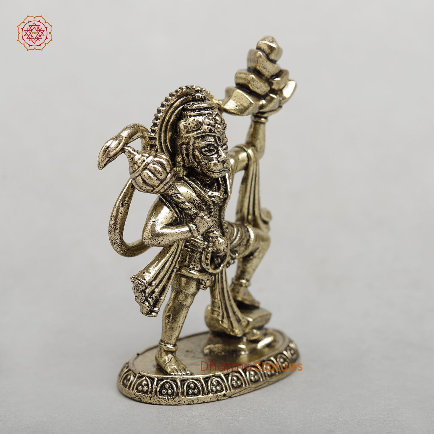 Brass Hanuman Standing Fine 3.5”