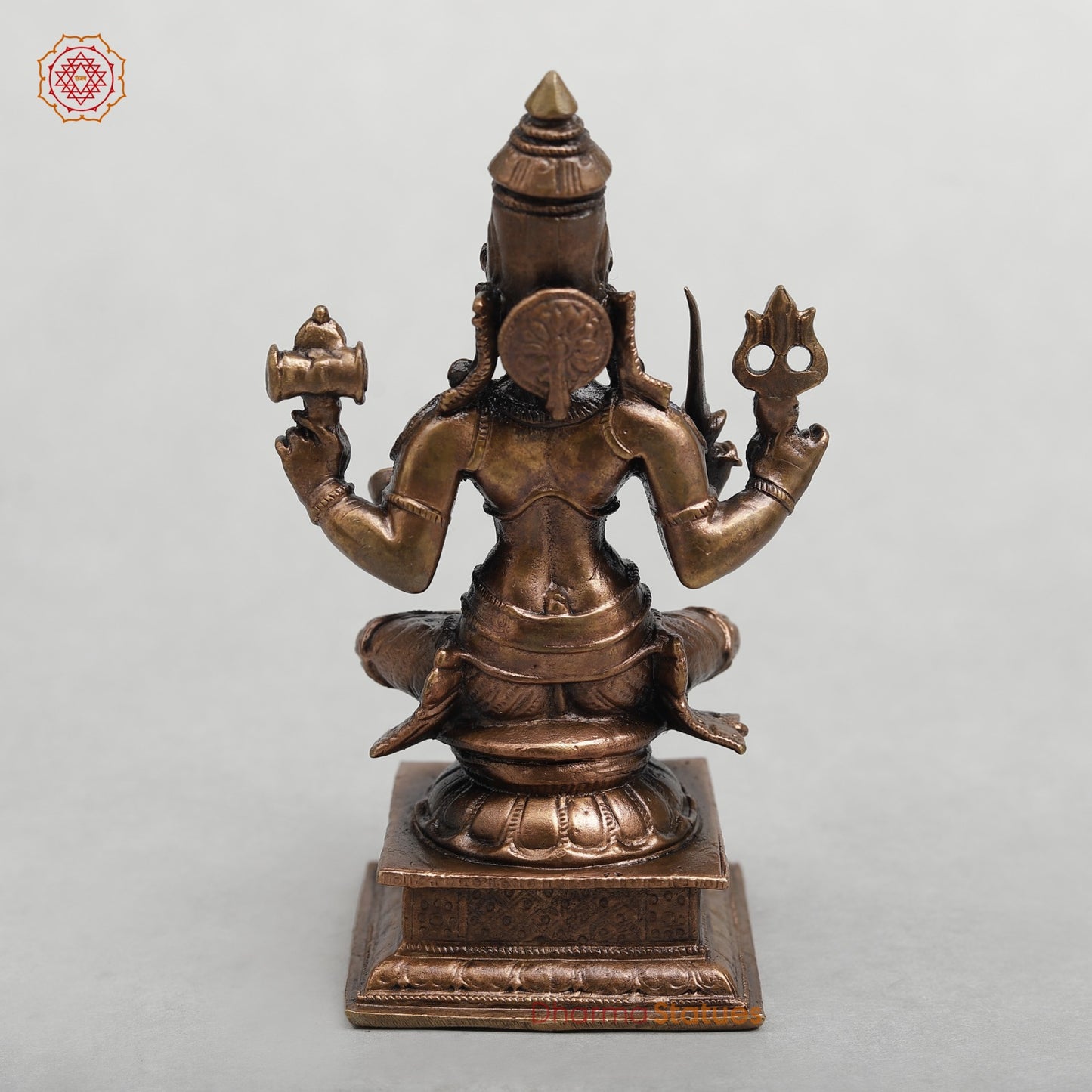Brass Mariamma Seated Fine 4.5”