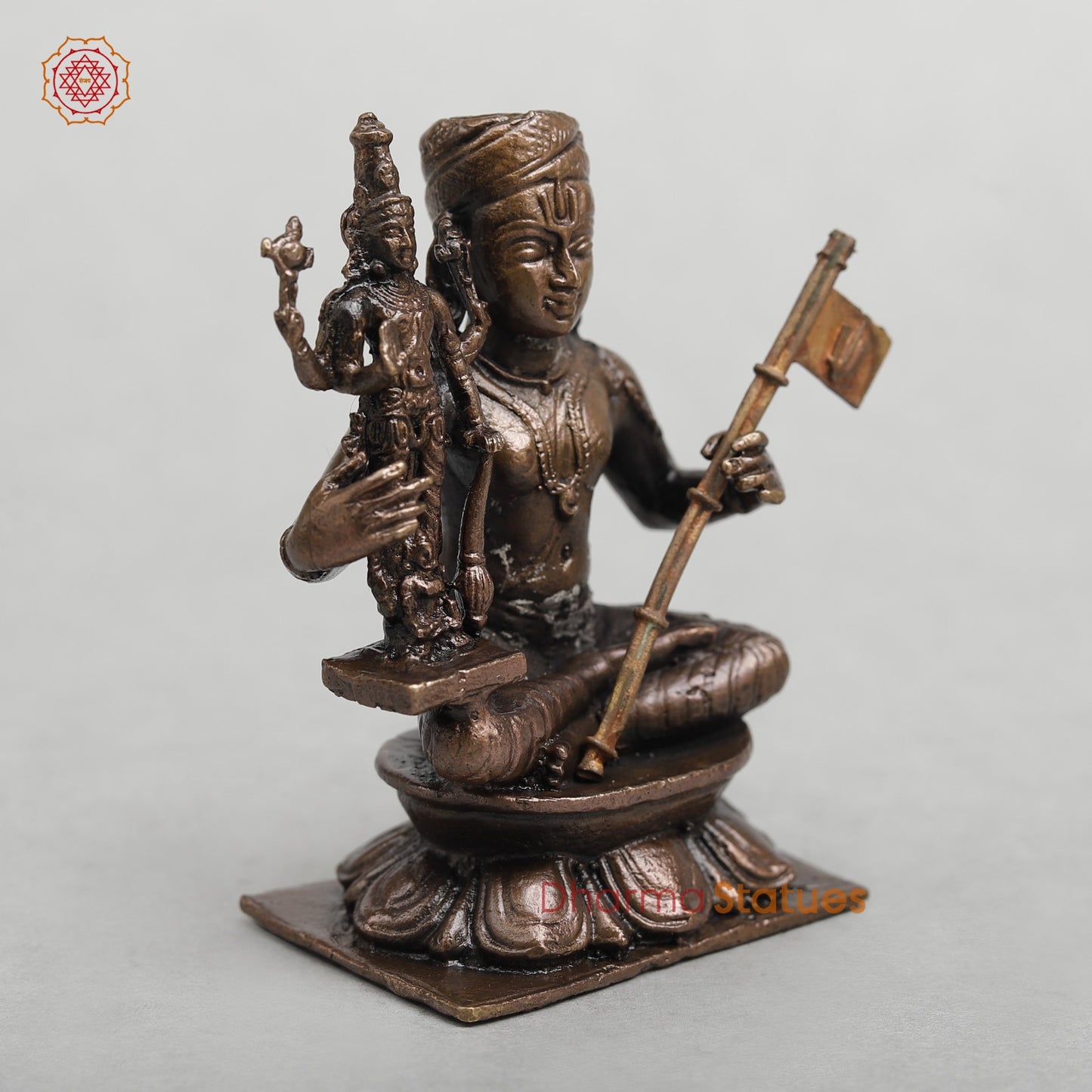Copper Chella Pillai (Vishnu) Fine 3.5”