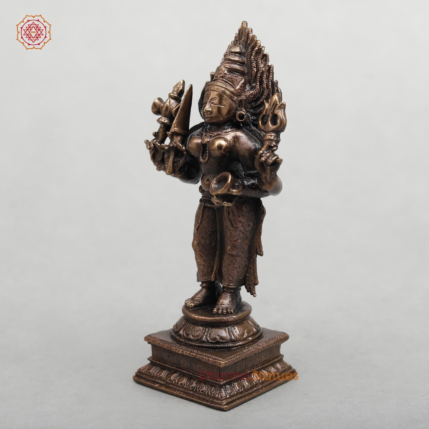 Copper Mariamma Standing fine 5”