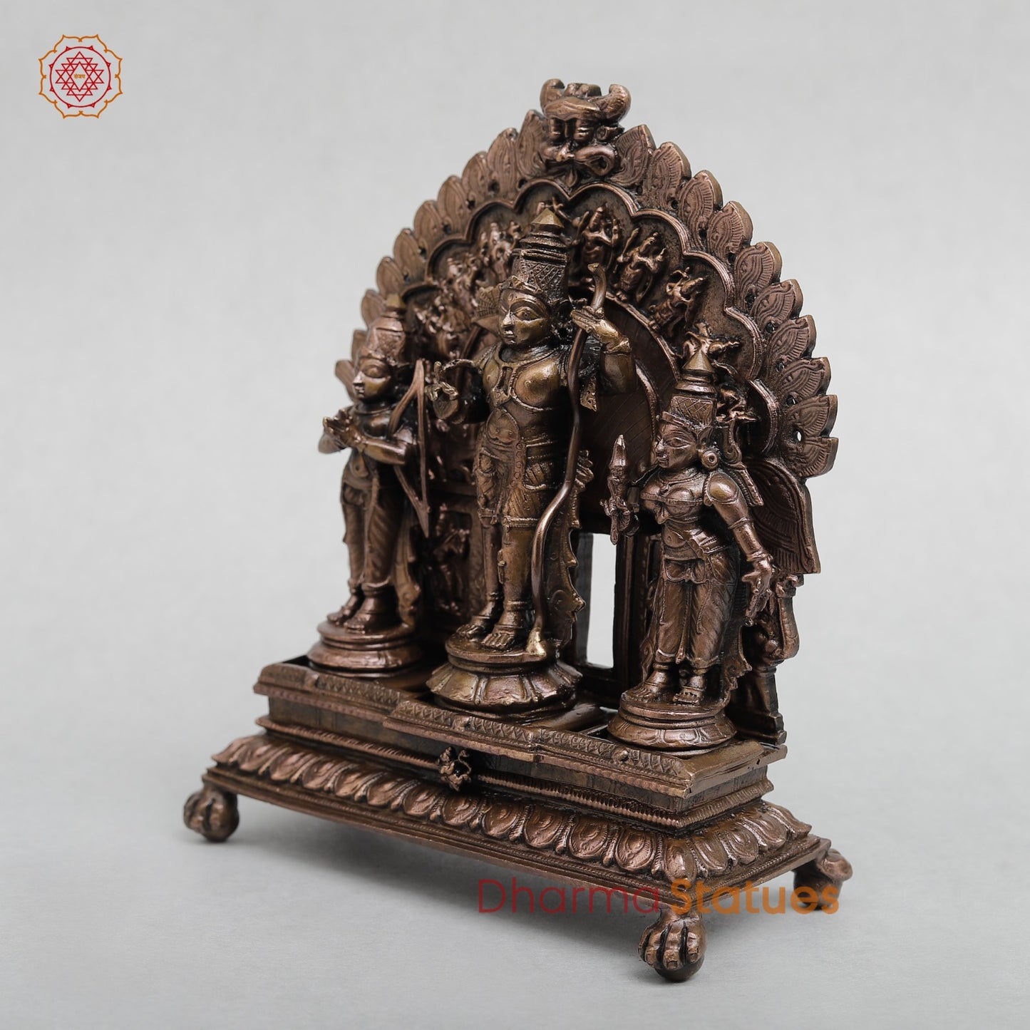 Copper Ram Darbar Set Fine 7.5”
