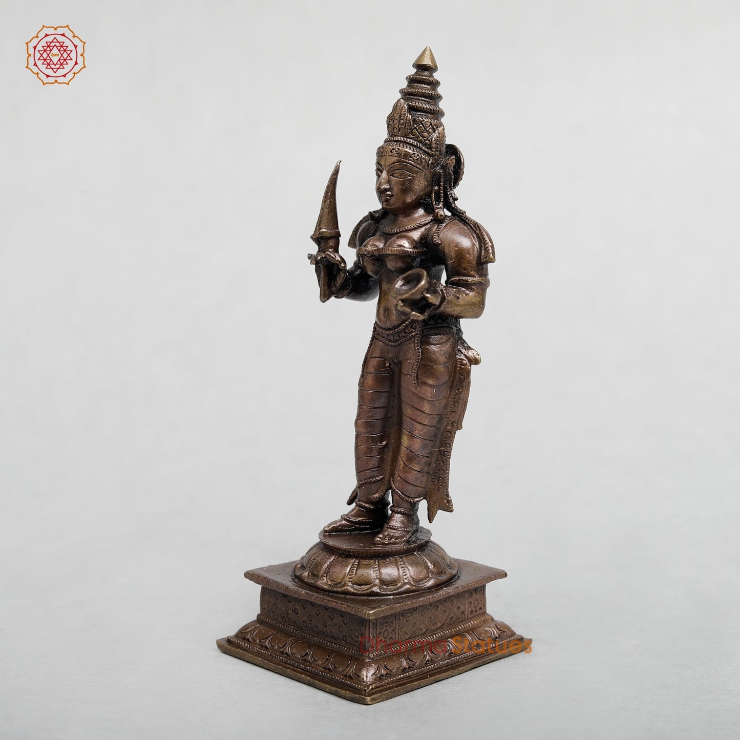 Copper Mariamma Standing Fine 5.5”