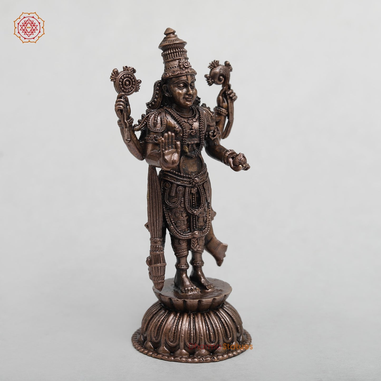 Copper Tirupati Balaji Fine 5.5”