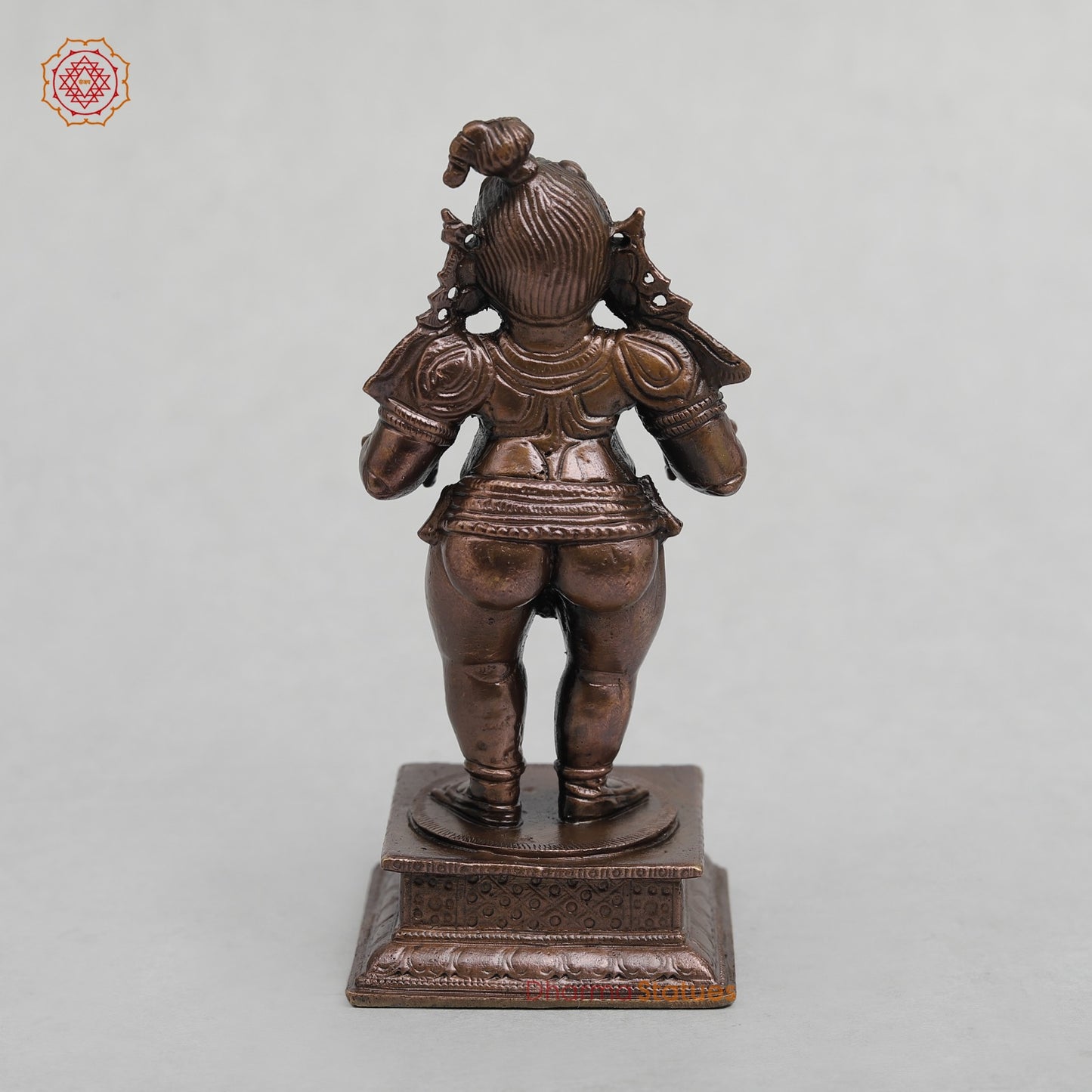 Copper Krishna standing Fine 4.5”