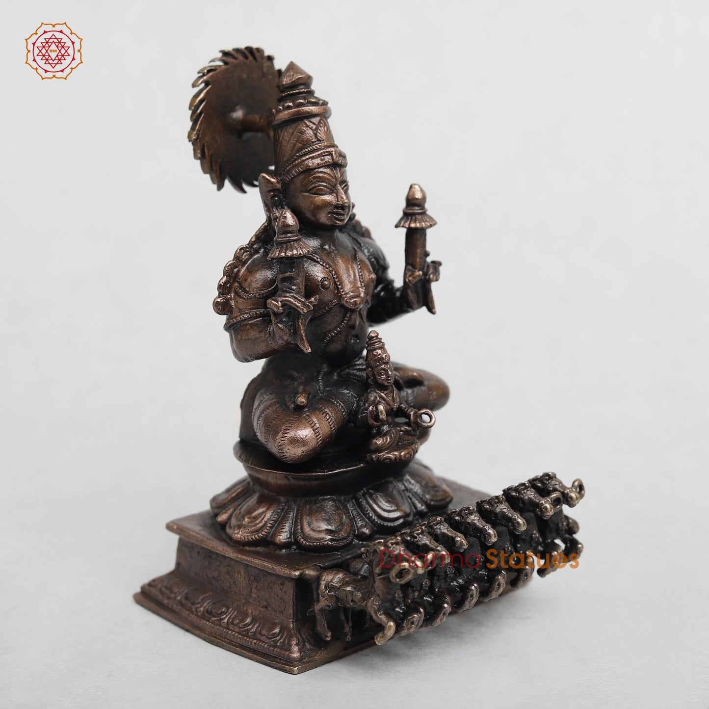 Copper Surya Rath(Sun God) Fine 4.5”