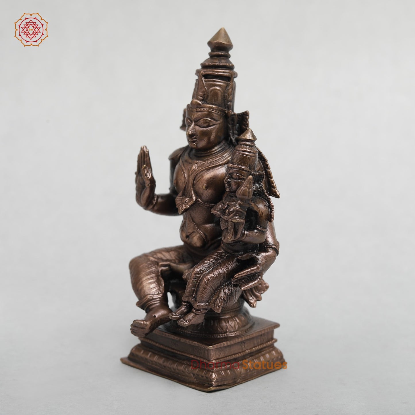 Copper Ram Sita Seated Fine  5.5”
