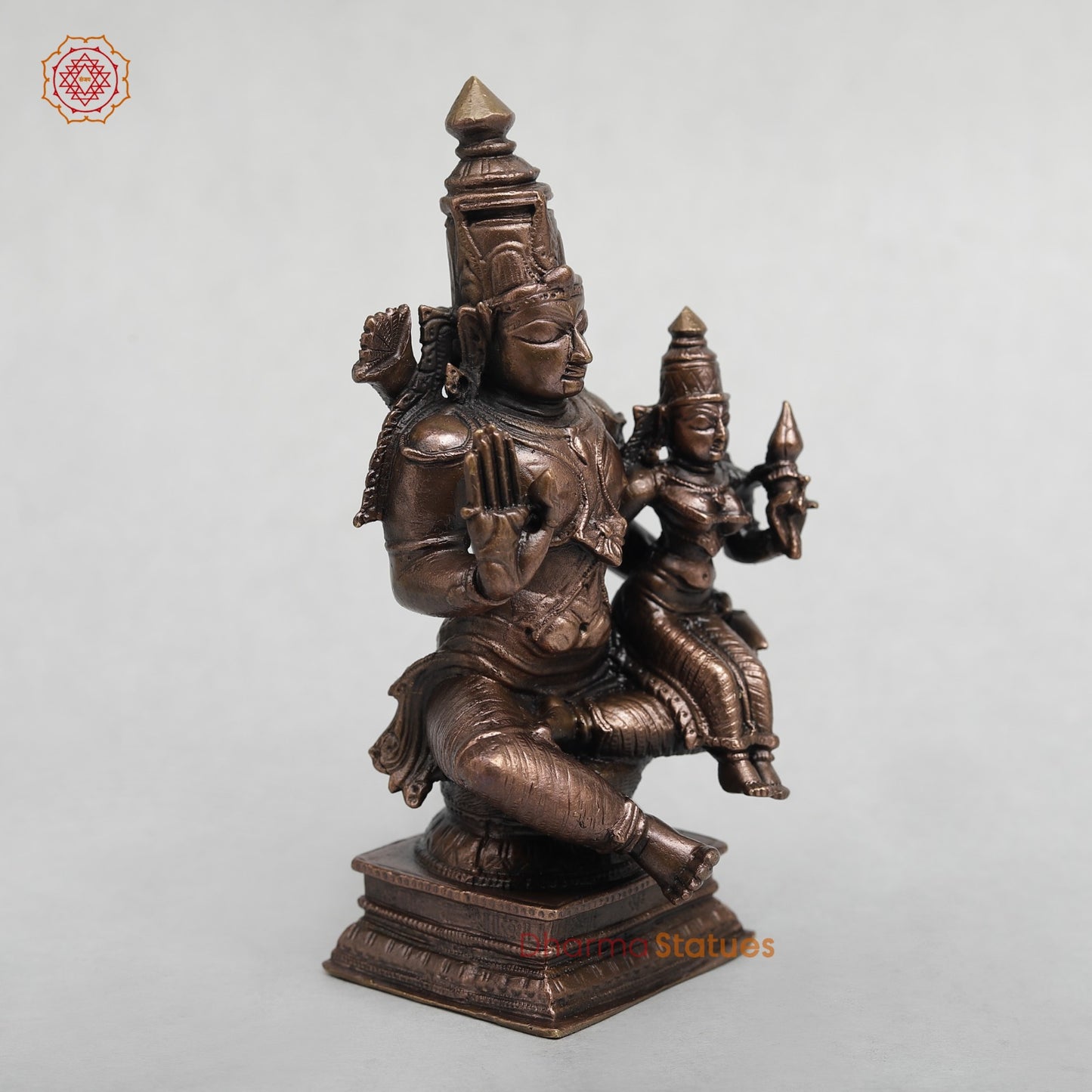 Copper Ram Sita Seated Fine  5.5”