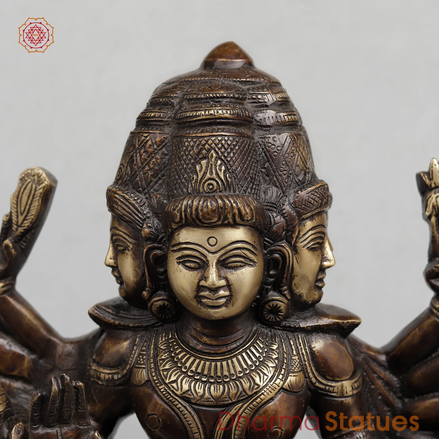 Brass Five Kartik Fine, Copper and Smooth Finish 16”