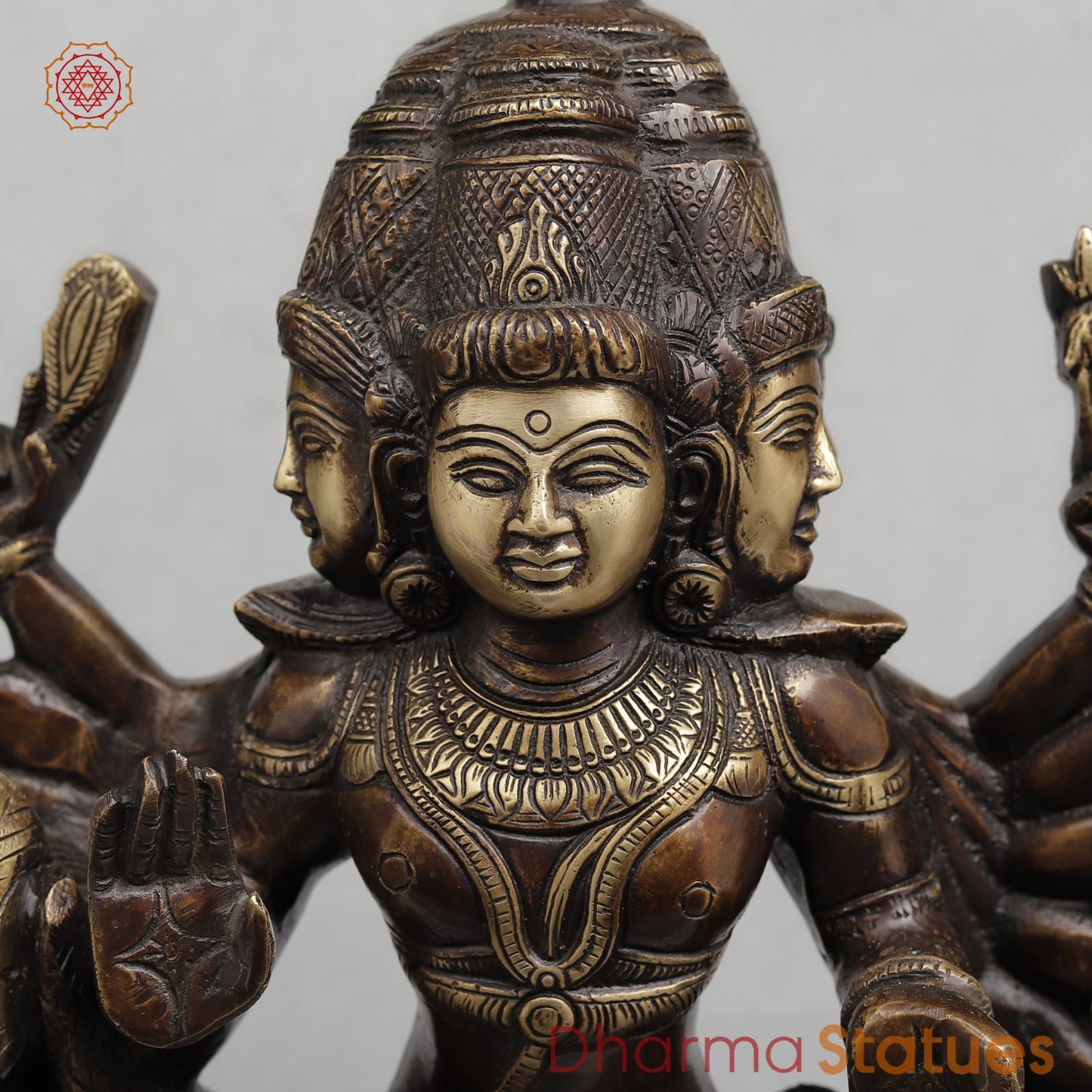 Brass Five Kartik Fine, Copper and Smooth Finish 16”