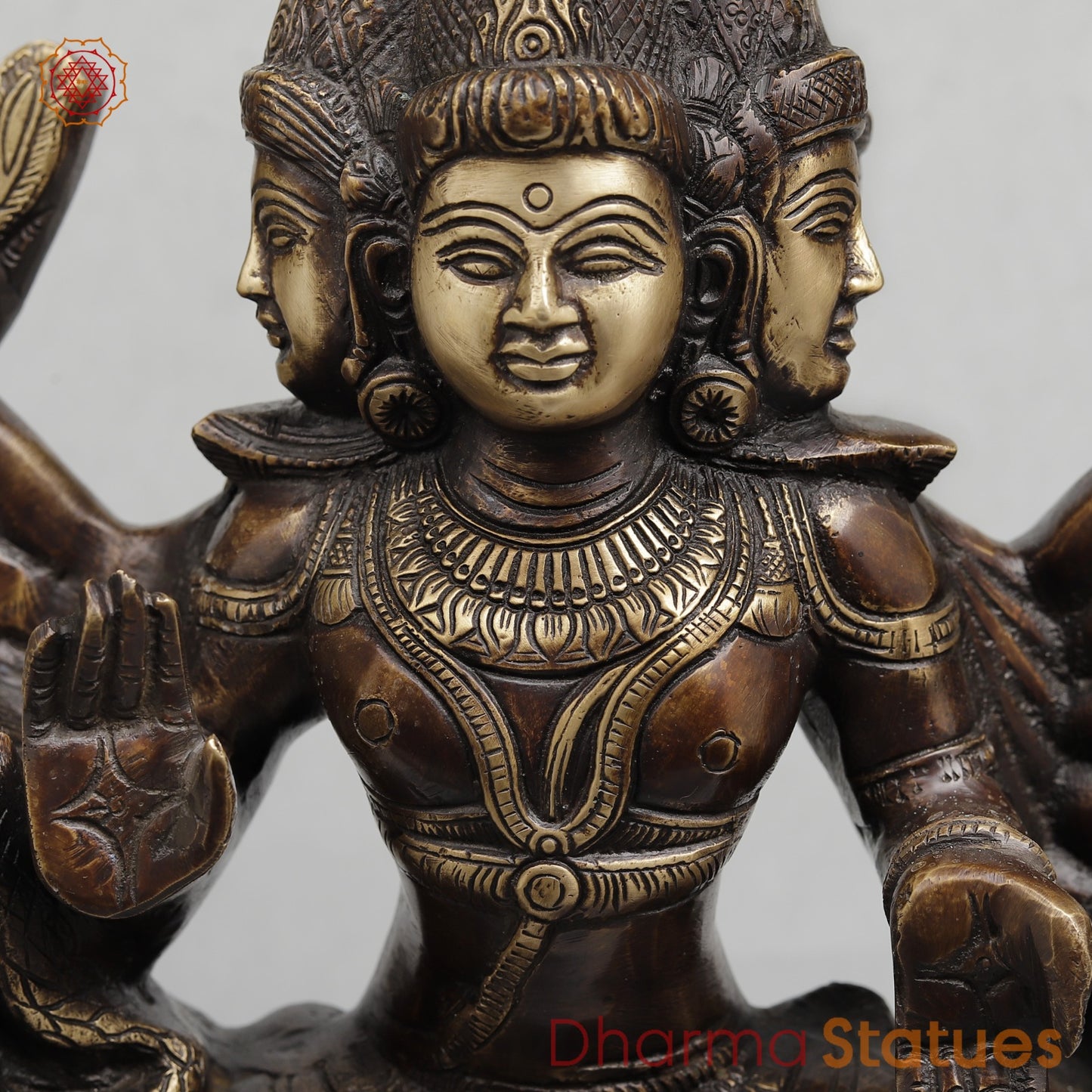 Brass Five Kartik Fine, Copper and Smooth Finish 16”