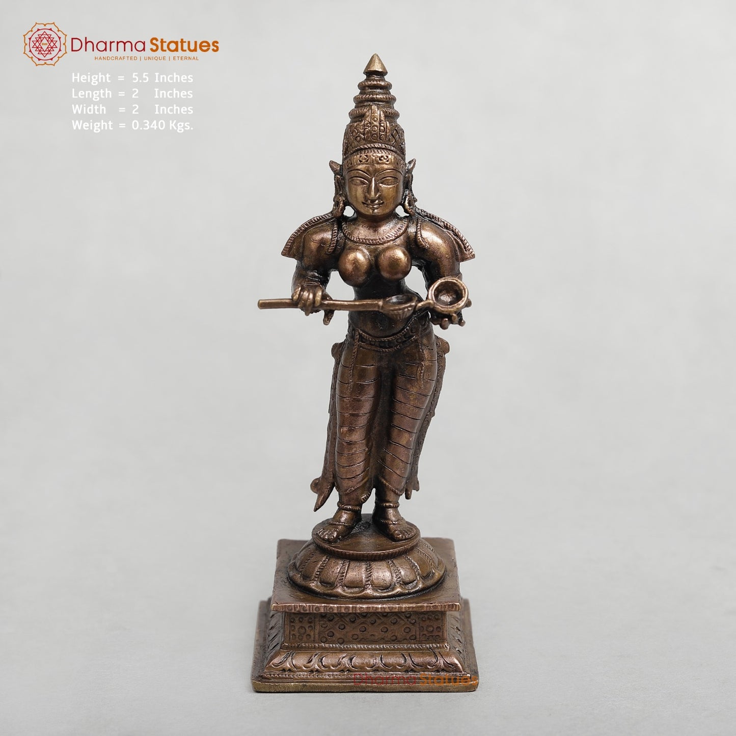 Copper Annapurna Standing  Fine 5.5”