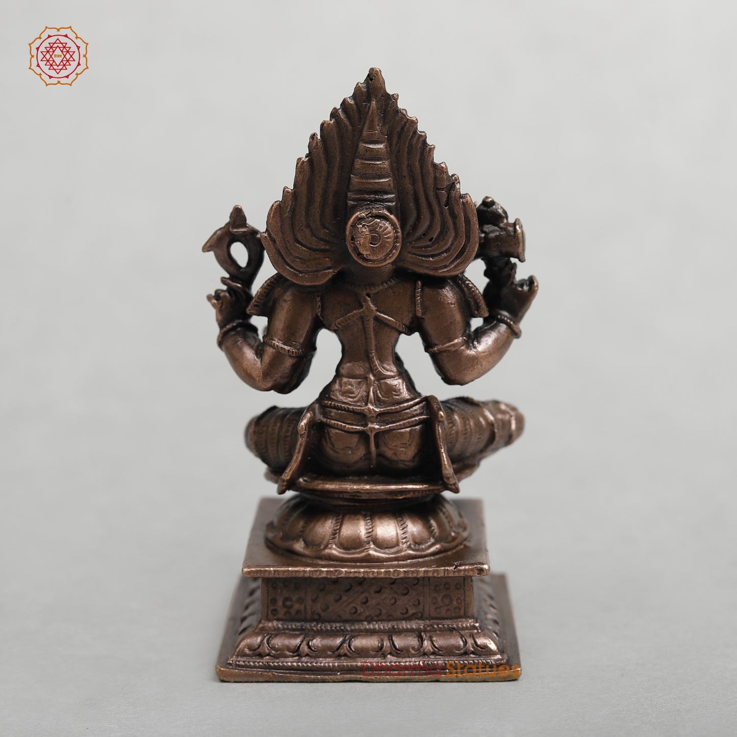 Copper Mariamma Seated fine 4”