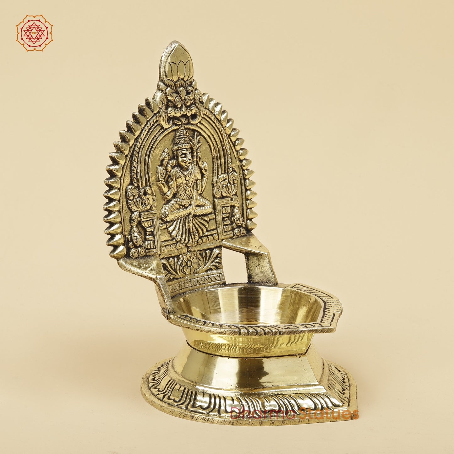 Brass Rajarajeshwari Diya Fine 7”