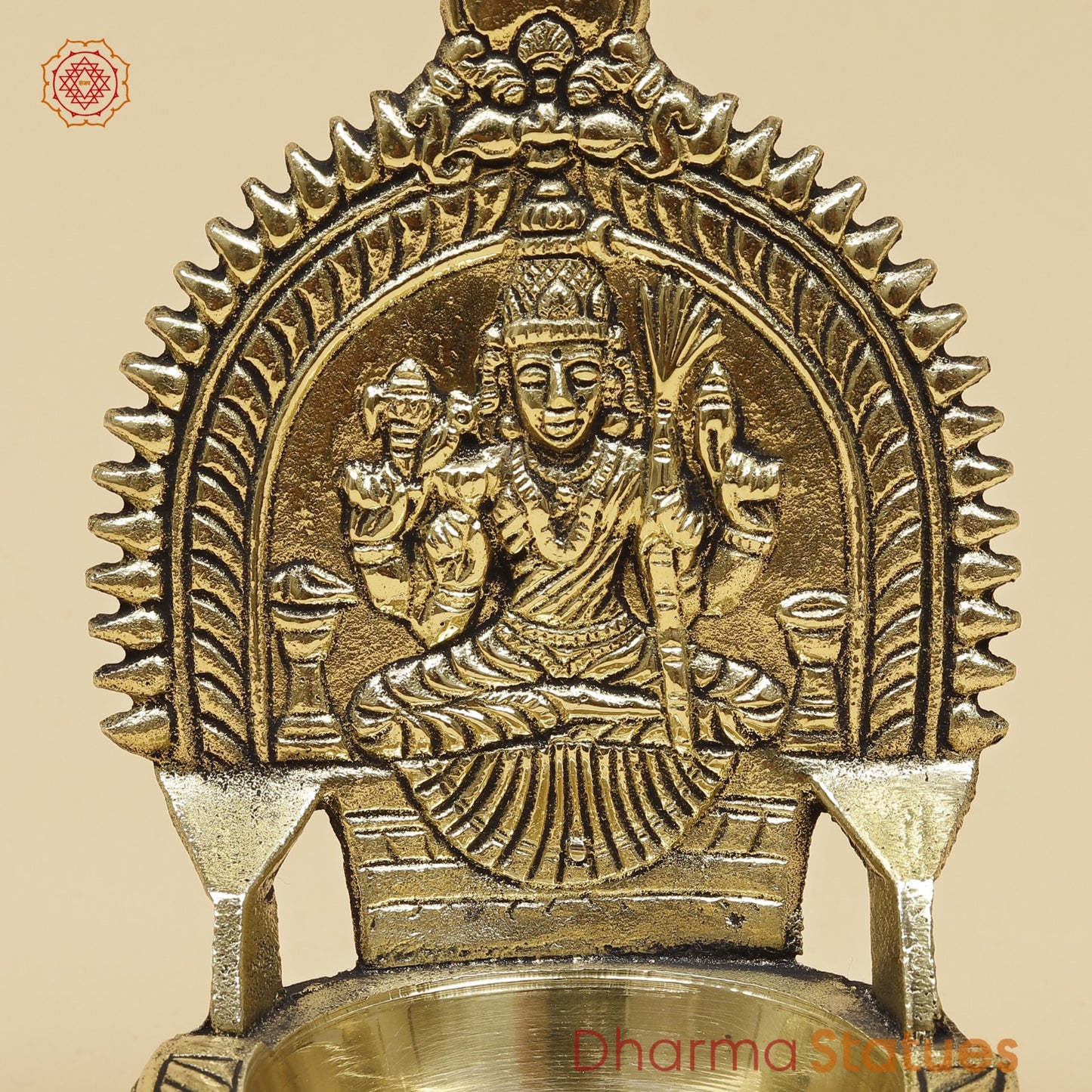 Brass Rajarajeshwari Diya Fine 5”