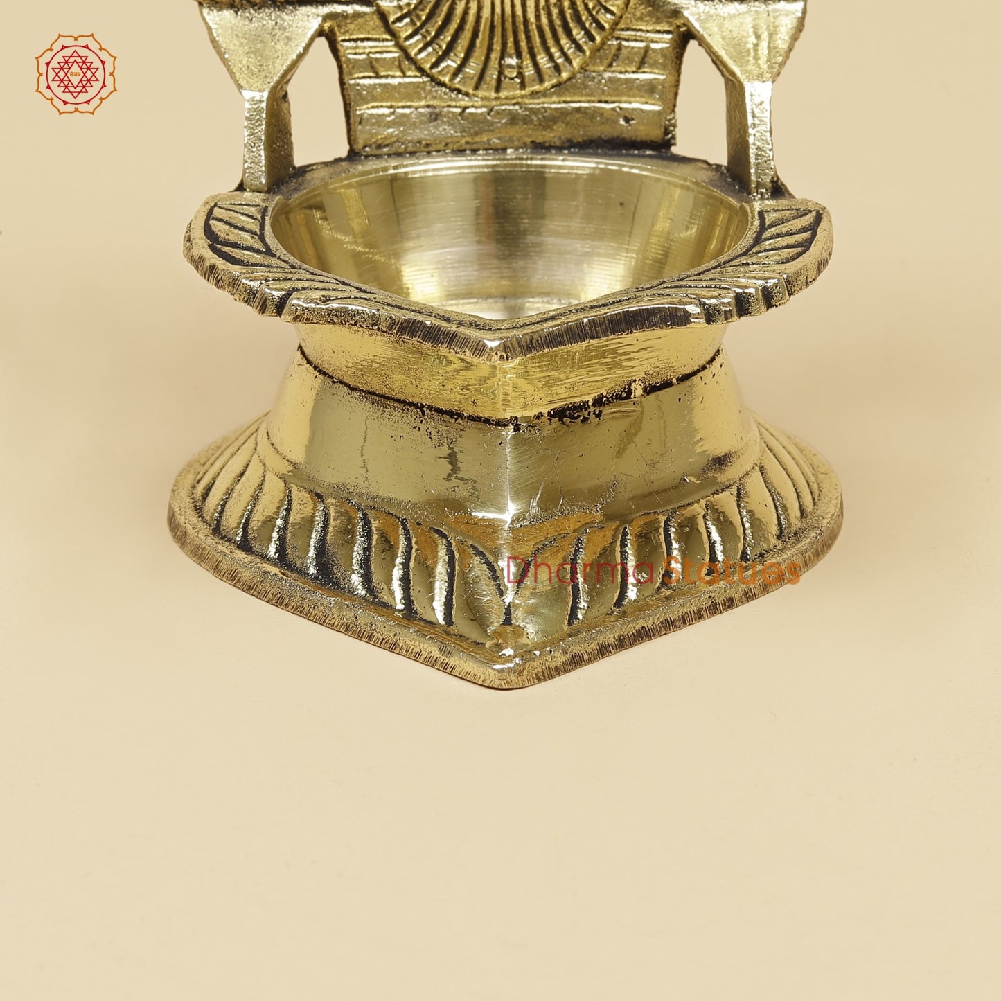 Brass Rajarajeshwari Diya Fine 5”