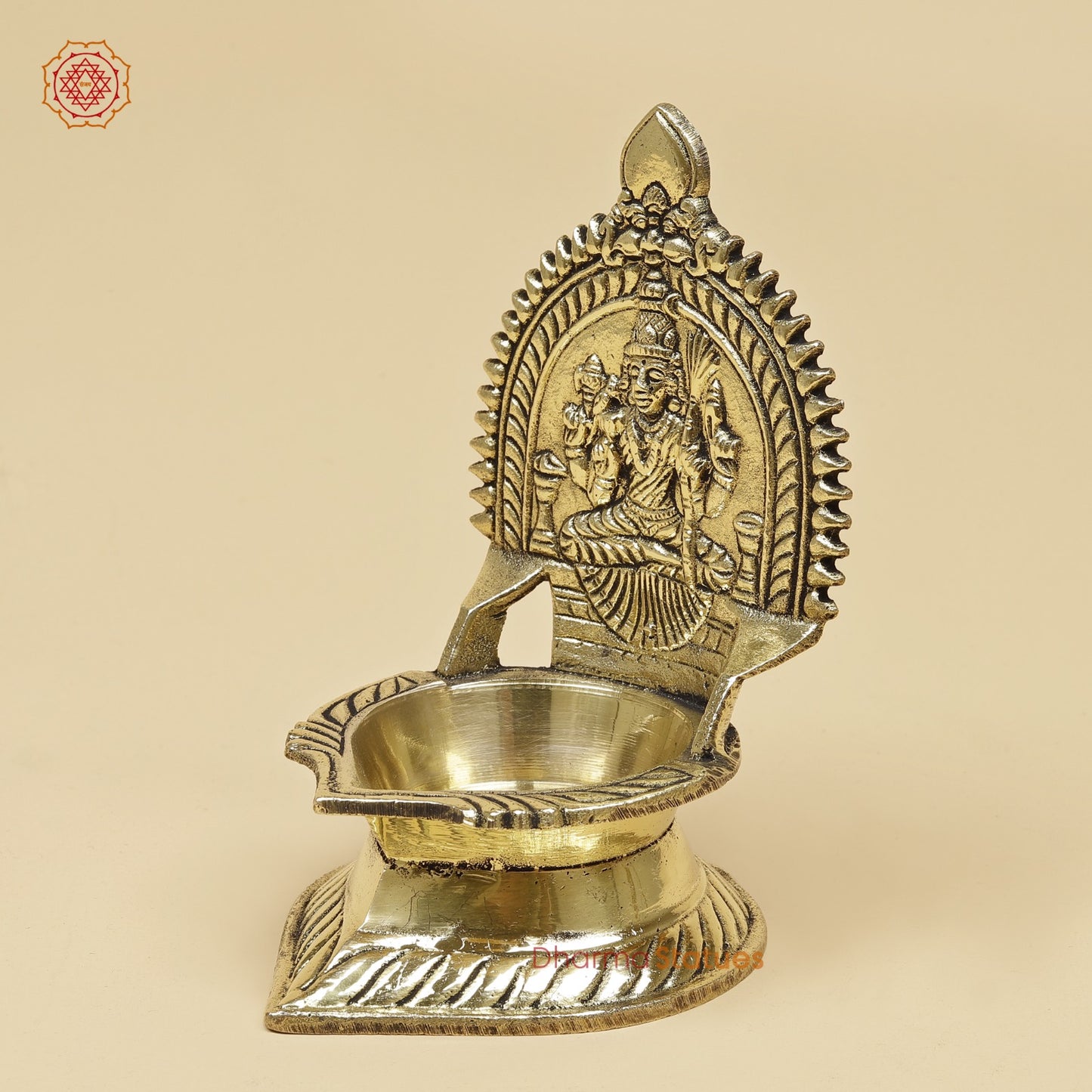 Brass Rajarajeshwari Diya Fine 5”