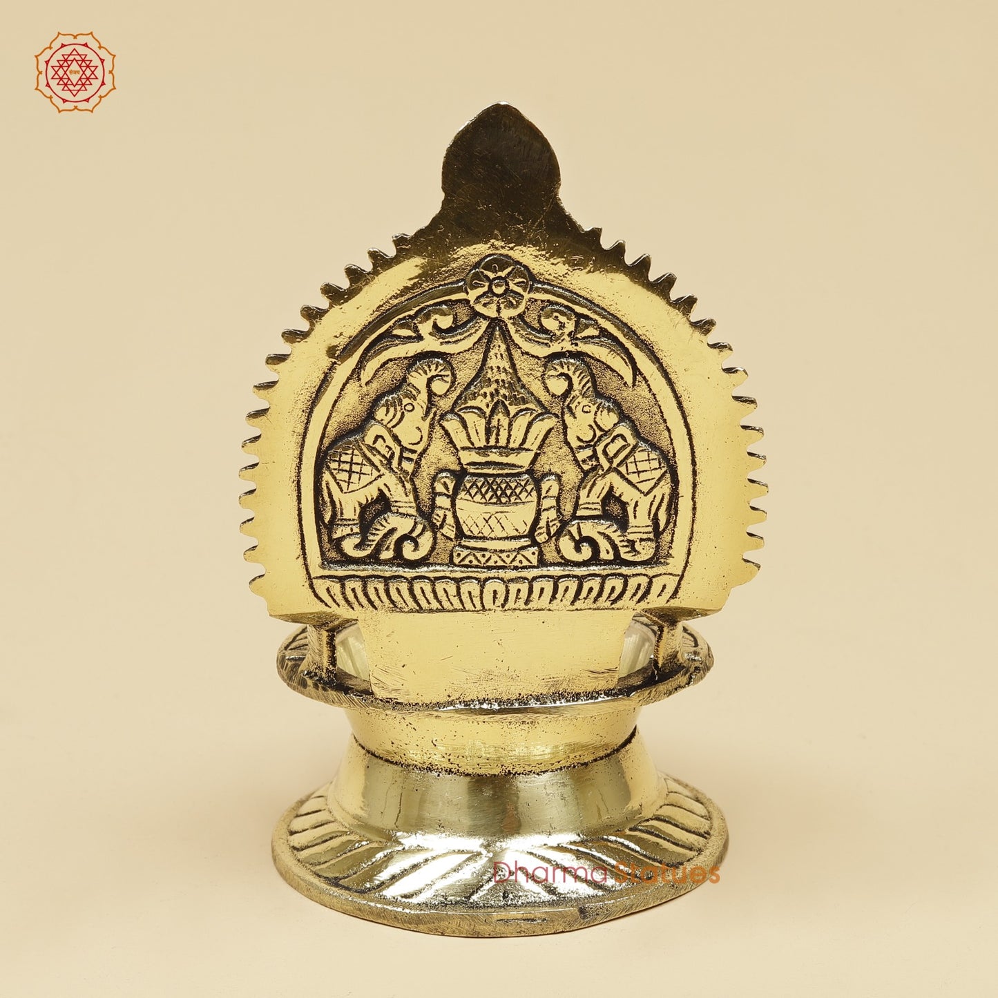 Brass Rajarajeshwari Diya Fine 5”