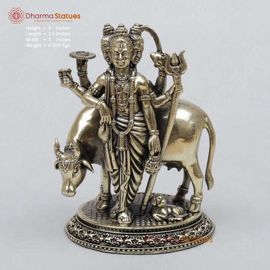 Brass  Dattatreya Fine 5”