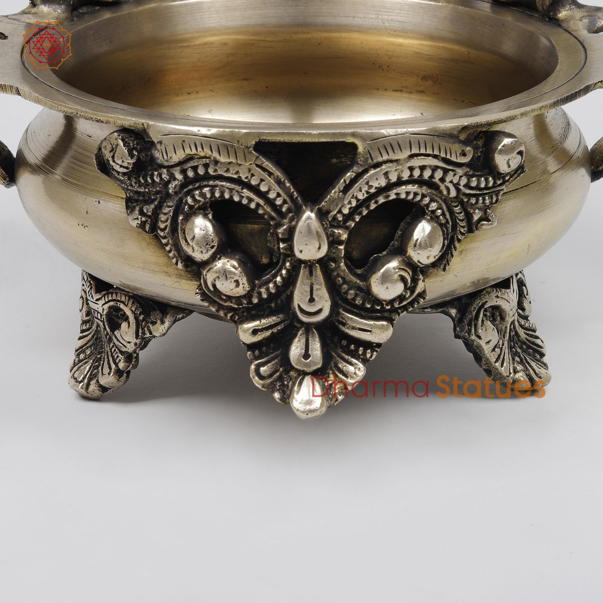 Brass Elephants Urli Fine, Smooth Finish 7.5”