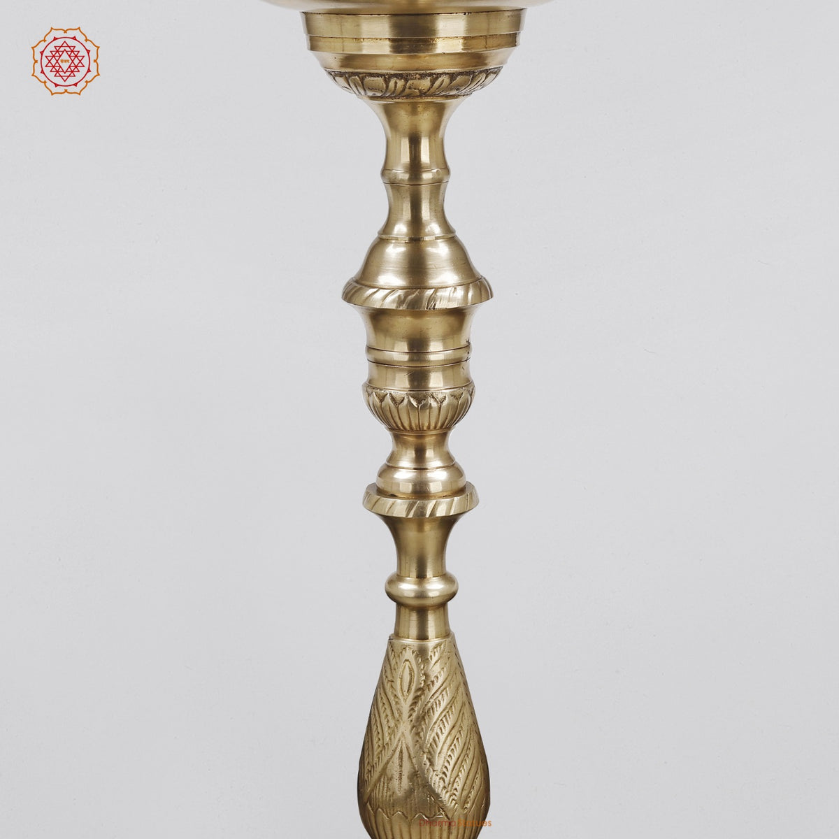 Brass Peacock (Inauguration) Lamp Fine 52”