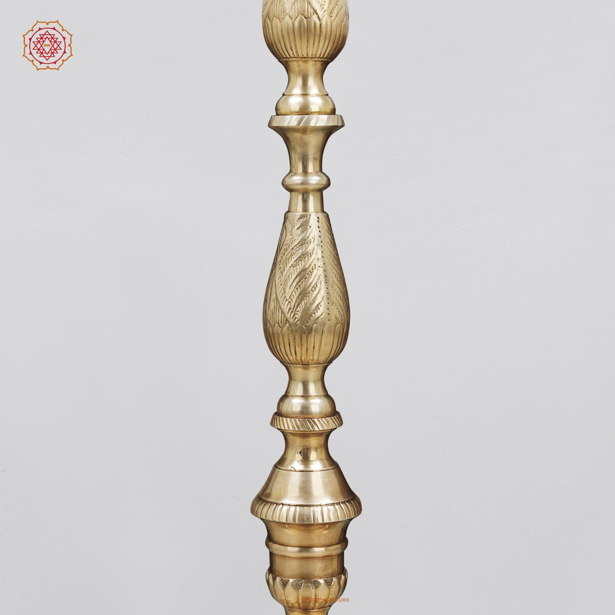 Brass Peacock (Inauguration) Lamp Fine 52”