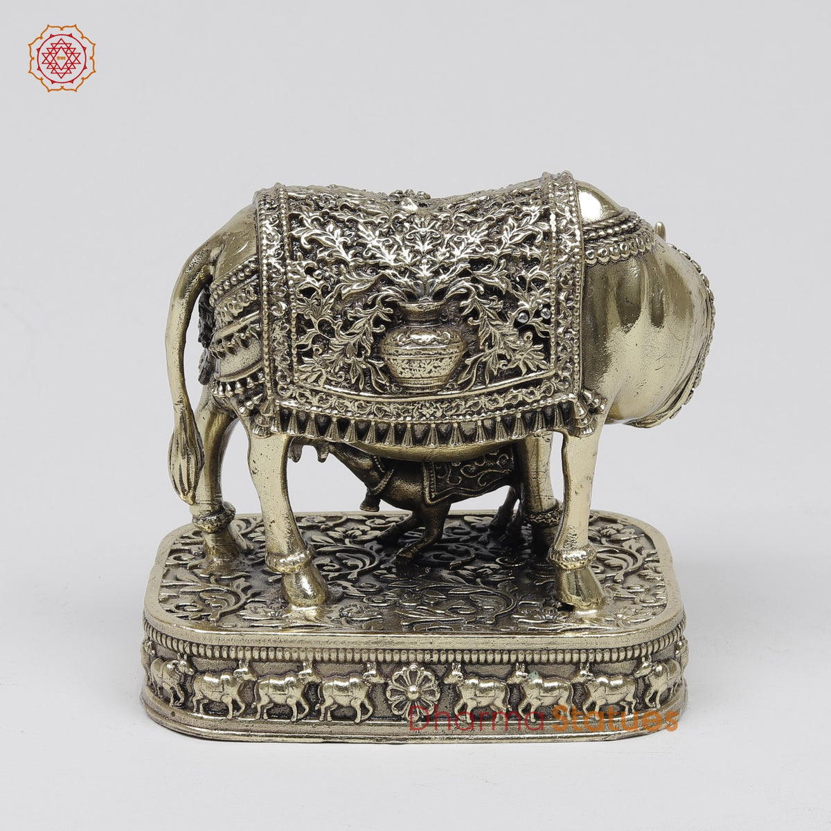 Brass Cow Calf Fine 4.5”