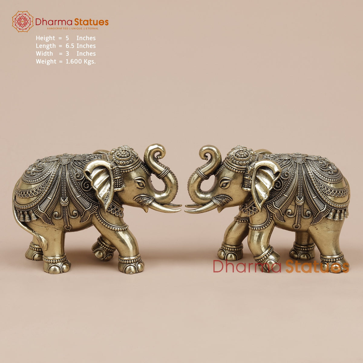 Brass Elephants Fine 5”
