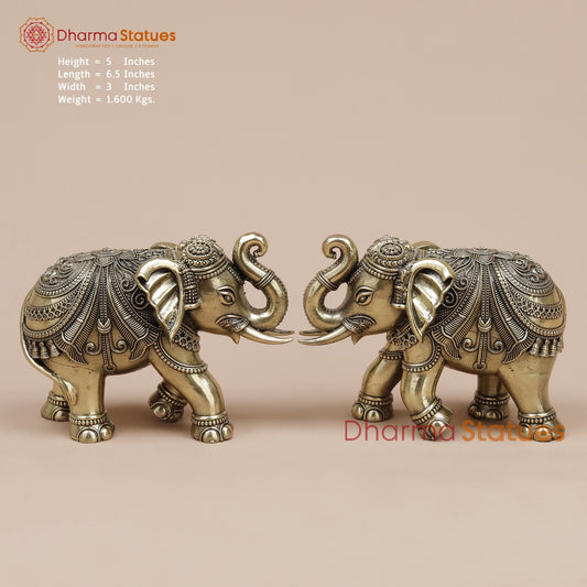 Brass Elephants Fine 5”