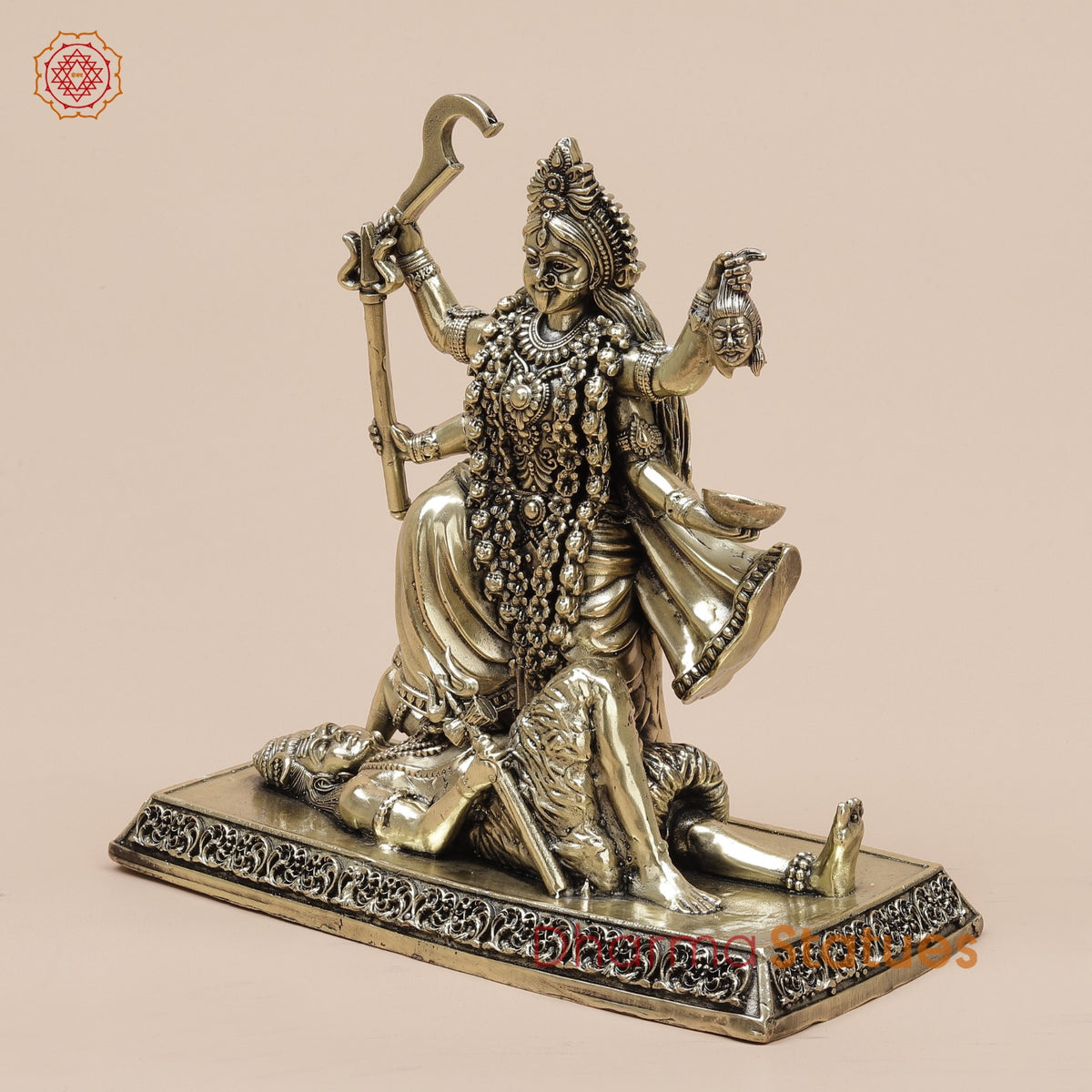 Brass Kaali Standing Fine 8.5”