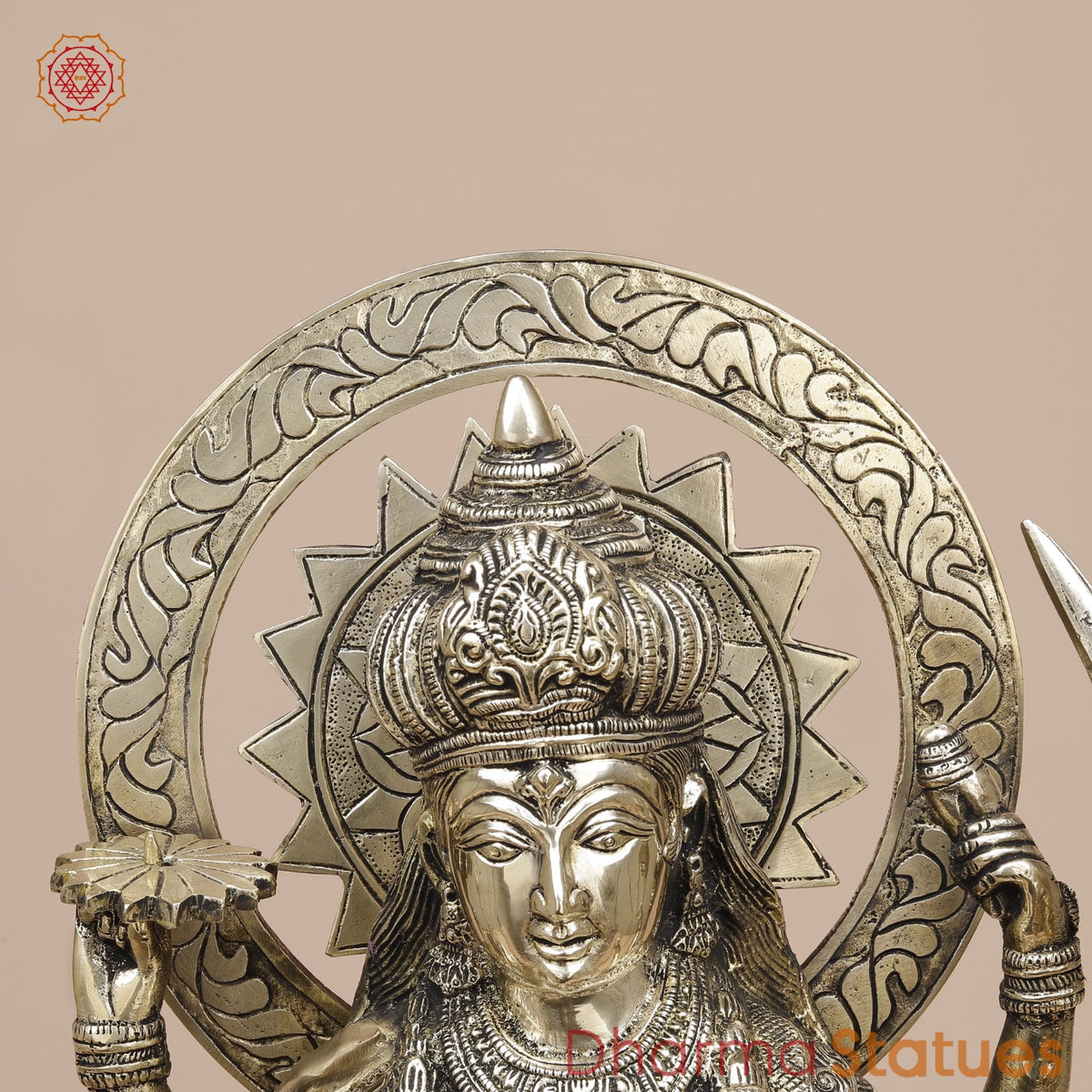 Brass Durga Fine, Smooth finish 23”
