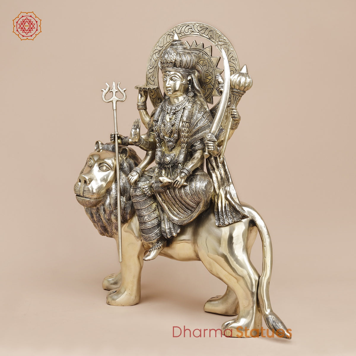 Brass Durga Fine, Smooth finish 23”